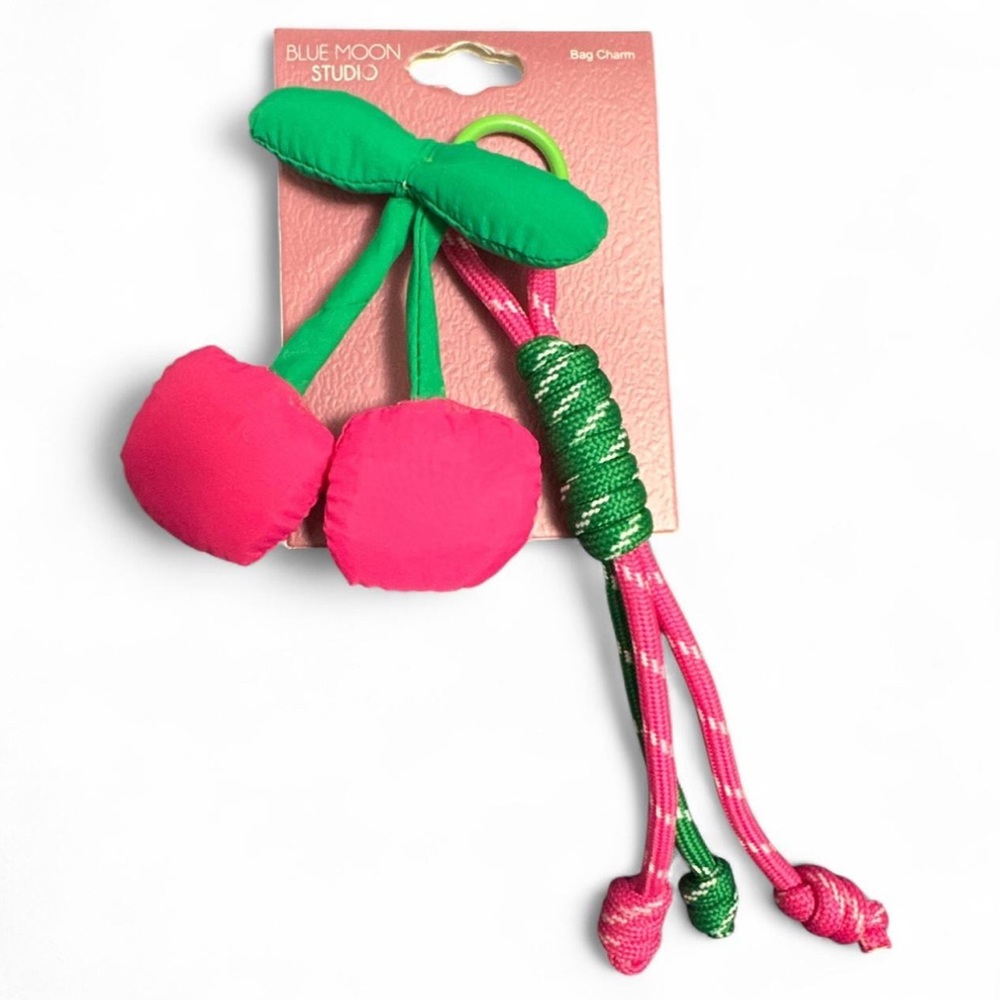 Blue Moon Studio Cherry Bag Charm